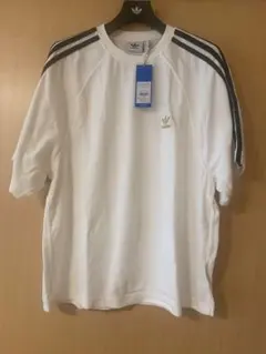 限界値 アディダス 半袖Tシャツ ホワイト／ブラックライン 定価より20％OFF
