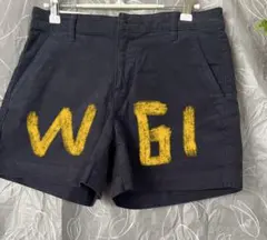 UNIQLO ユニクロ コーデュロイ ショートパンツ ネイビー