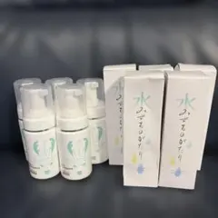 祖谷温泉 水みずものがたり 化粧水＆泡洗顔セット 無添加 まとめ売り