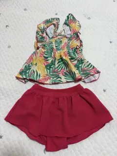 ブリーズ　UVカット　セパレート水着　120センチ