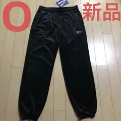 新品リーボックReebokベロアジョガーパンツOメンズBLACK黒ブラック