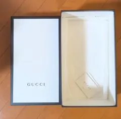 【2点セット】グッチ GUCCI 空箱 箱　靴箱 ショップ袋