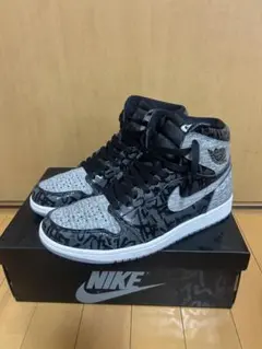 Nike Air Jordan 1 グレー/ブラック ハイカット