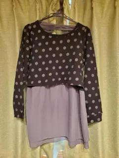 授乳用長袖トップス　Ｌサイズ