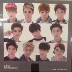 2014 EXO SMTOWN LIVE 公式うちわ