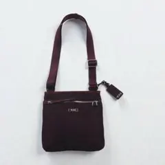 TUMI クロスボディ ショルダーバッグ パープル ナイロン