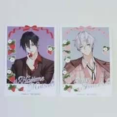 ツキウタ×東京タワー　特典ミニブロマイド　睦月始&霜月隼