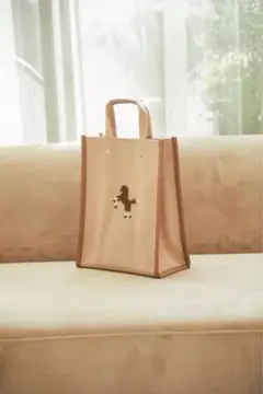 【新品未使用】seventen セブンテン　お馬さん刺繍トートバッグのサムネイル