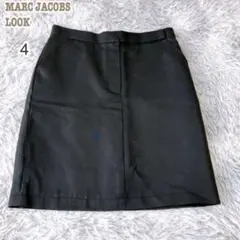 マークジェイコブス【L】膝丈スカート 台形 コットンオフィス 黒 就活のサムネイル