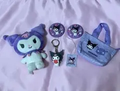 クロミ♡ぬいぐるみ・缶バッジ・キーホルダー・ポーチ・シールセット