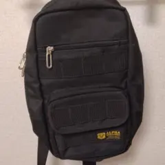 ALPHA INDUSTRIES ボディバッグ ブラック
