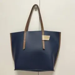 COLORS & Chouette ネイビートートバッグのサムネイル