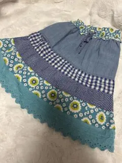 RAG MART パッチワークスカート 100cm