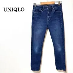UNIQLO ユニクロ　デニムパンツ　ストレッチ ブルー　ジーンズ　M