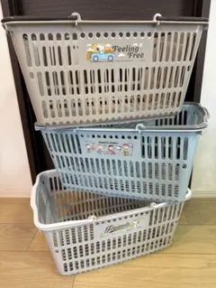 サンリオ クロミ ショッピングバスケット 買い物かご 4個セット - メルカリ