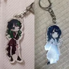 ゆら猫アクリルキーホルダー2個セット