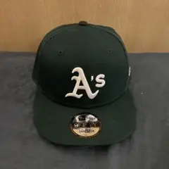New Era 9FIFTY A's スナップバックキャップ