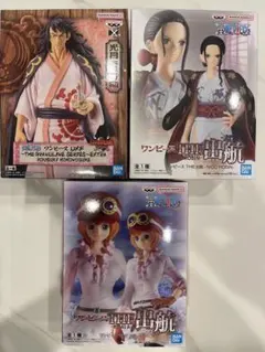 新品未開封『３個セット』ワンピース　フィギュア