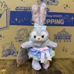 ぬいぐるみバッジ ディズニー ダッフィー 20周年 ステラルー カラフル