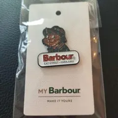 値下げ【原宿限定】Barbour ピンバッジ Cat Face Pin