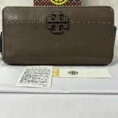 新品同様‼️ 現行　トリーバーチ　財布　長財布　マックグロー　ラウンドファスナー