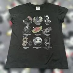 scolarキャラクターTシャツ 黒 Mサイズのサムネイル