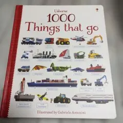 Usborne 1000 Things that go 図鑑 洋書 絵本