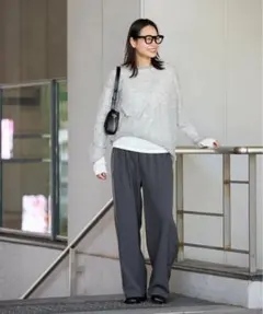 JOURNALSTANDARD ウールライクストレッチワイドパンツ