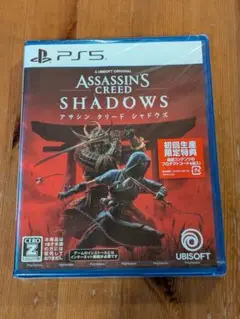 「新品未開封」アサシンクリードシャドウズ「PS5」初回生産限定特典あり(DLC)