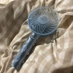 francfranc ハンディファン 水色