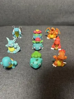 ポケモン指人形 45+11体セット　伝説 幻 初代御三家 ポケモン指人形 45+11体セット 伝説 幻 初代御三家 - メルカリ