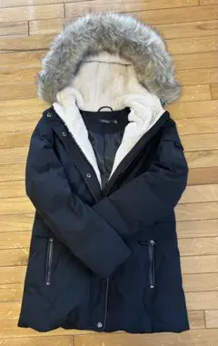 ラルフローレン　ブラックレーベル　ファー付き　ブラックダウン