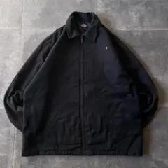00s Dickies アイゼンハワージャケット 中綿 黒 3XL A629