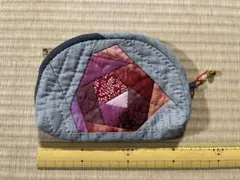 ハンドメイド パッチワーク ポーチ