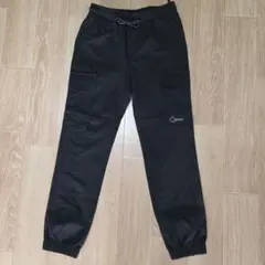 しまむら LOGOS DAYS カーゴパンツ 150cm ブラック