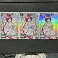 ユニオンアリーナ ToLOVEる 西蓮寺春菜 箔押しプロモカード 4枚 - メルカリ