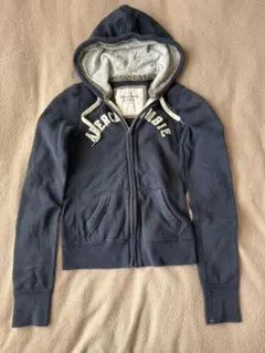 Abercrombie ネイビー パーカー Y2K
