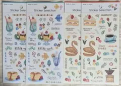 GAIA デザインシール ゆったりまったり 4枚セット