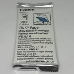 Canon ZINK Photo Paper 2x3インチ 10枚