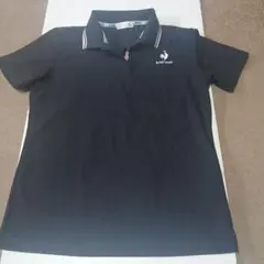 le coq sportif ブラックポロシャツ