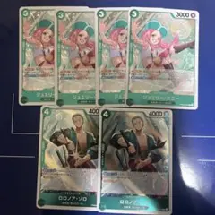 ワンピース カードゲーム ジュエリー&ロロノア・ゾロ セット