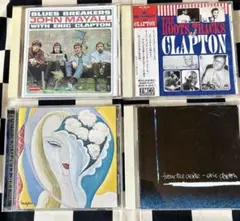 クラプトン　CD4枚 新旧いろいろ