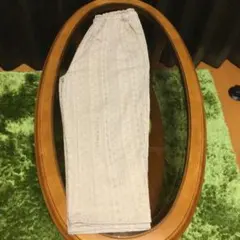 サマンサモスモス　　パンツ　　総刺繍　　綿麻