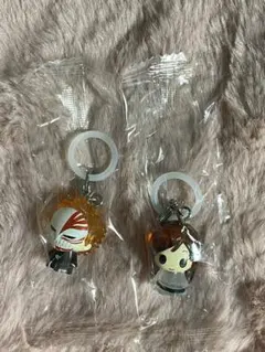 BLEACH めじるしアクセサリー2 黒崎一護　井上織姫　2個セット