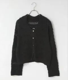 襟付きカーディガン カーディガン