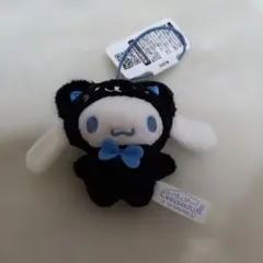 ●新品.未使用●シナモロール どうぶつ着ぐるみマスコット 黒猫編 サンリオ