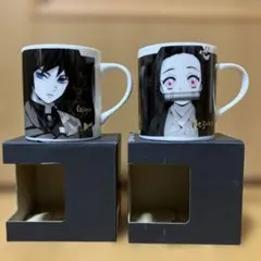 鬼滅の刃　モノクロームマグ　富岡義勇　竈門ねずこ　マグカップ
