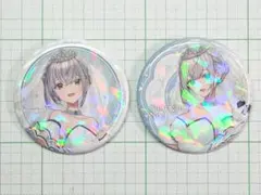 白銀ノエル(ホログラム) 缶バッジセット 一番くじ Wedding Dress