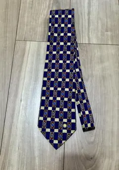 ダンヒル　ネクタイ　ペイズリー柄　派手　幾何学模様 ヴィンテージ　ビジネス