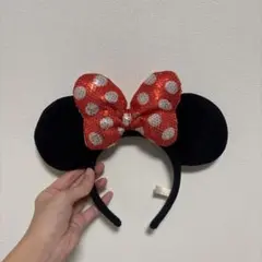 ミニーマウス風カチューシャ